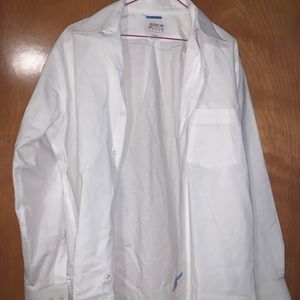 Arrow Dover White Button Up 15.5-32/33